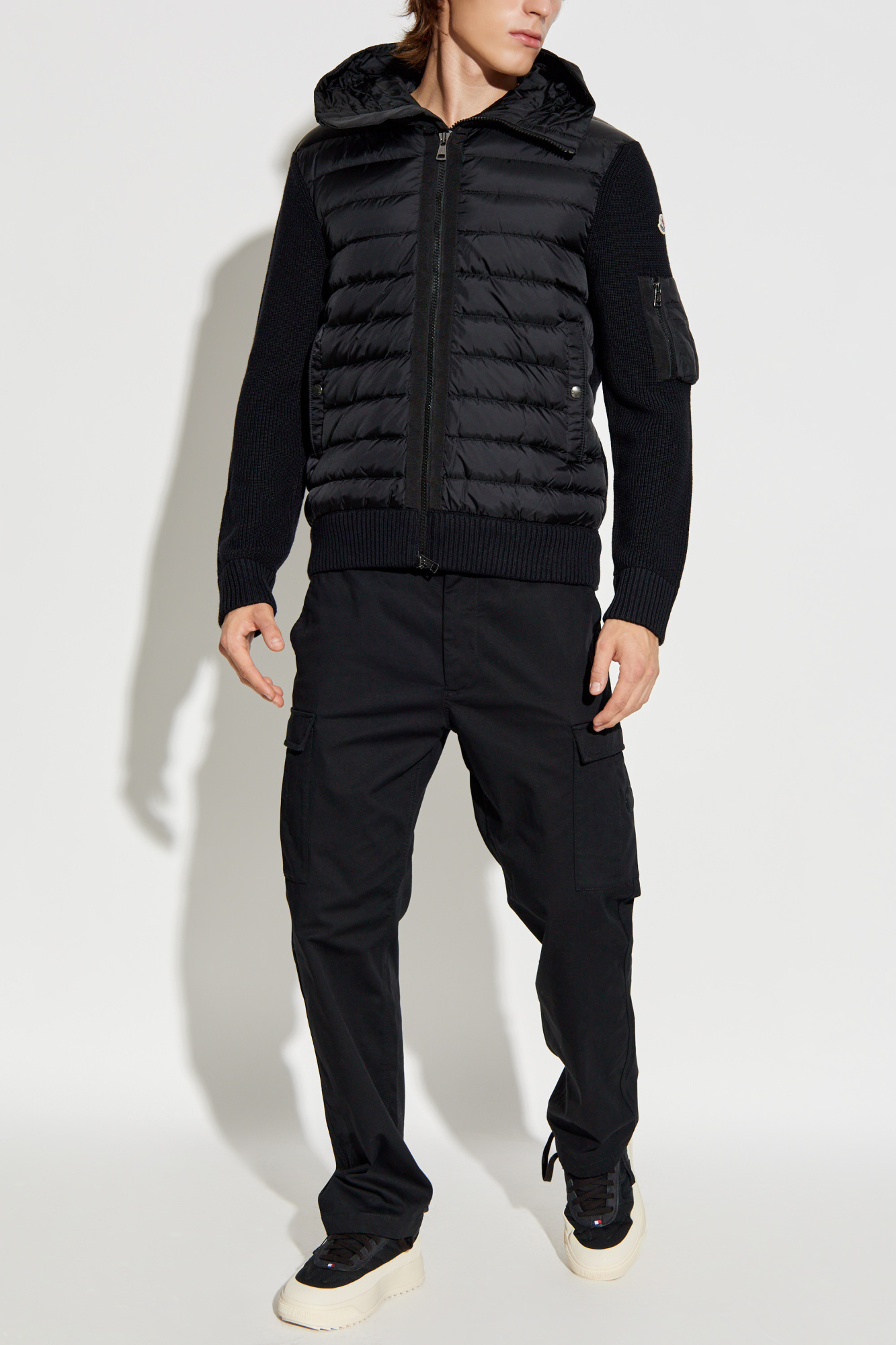 Moncler Cardigan with down front | Men's | Vitkac